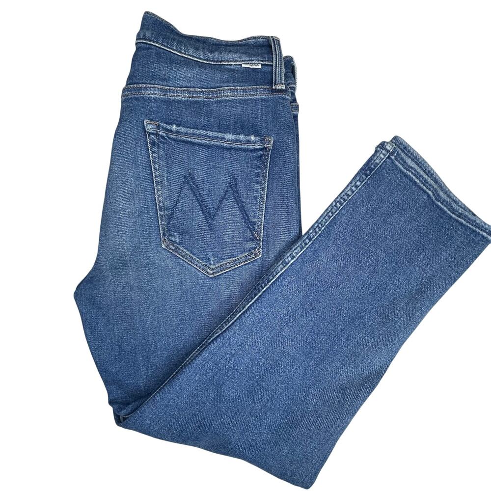 Mother Denim The Tomcat Straight Leg Jeans size 30 Play Like A Pirate wash - Picture 13 of 13